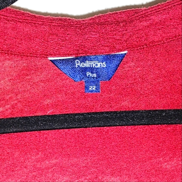 Button up cotton blouse t-shirt - Picture 2 of 2